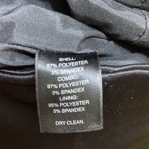 White House black market black and pink strapless dress size 2 - Picture 6 of 6